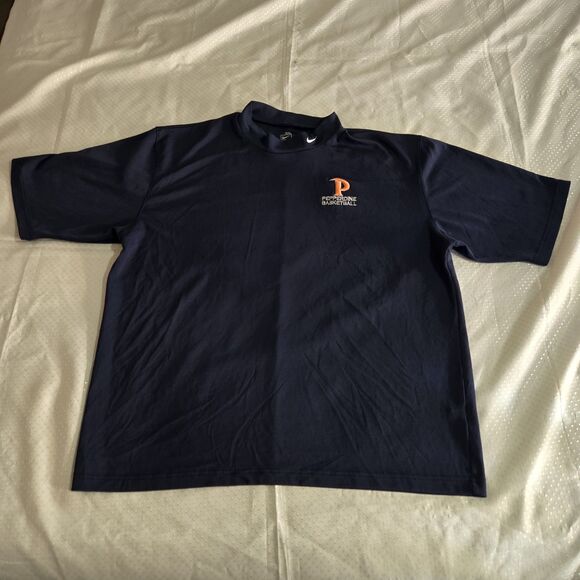 Pepperdine Basketball Nike Team Mock Neck Dri Fit Training Shirt Size XXL 2XL - Picture 2 of 9